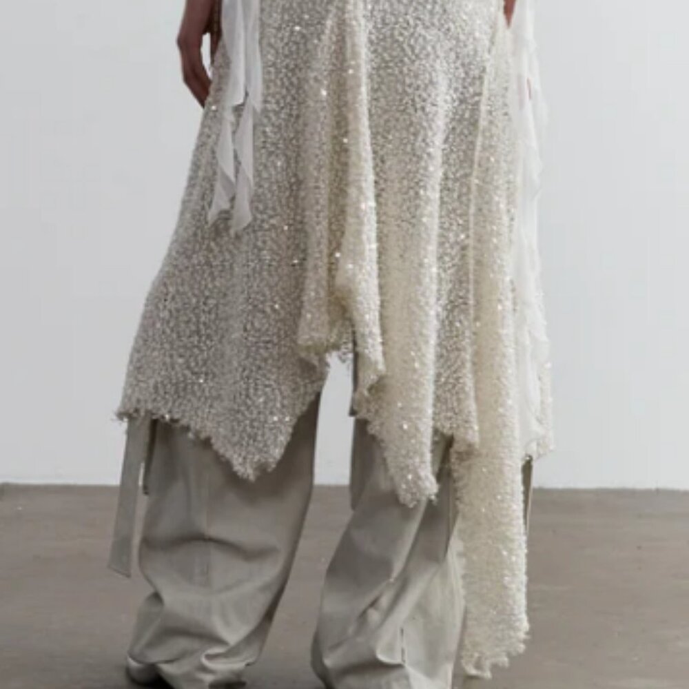 Jnylon Studios Sequin Mesh Layered Dress - Picture 2 of 3